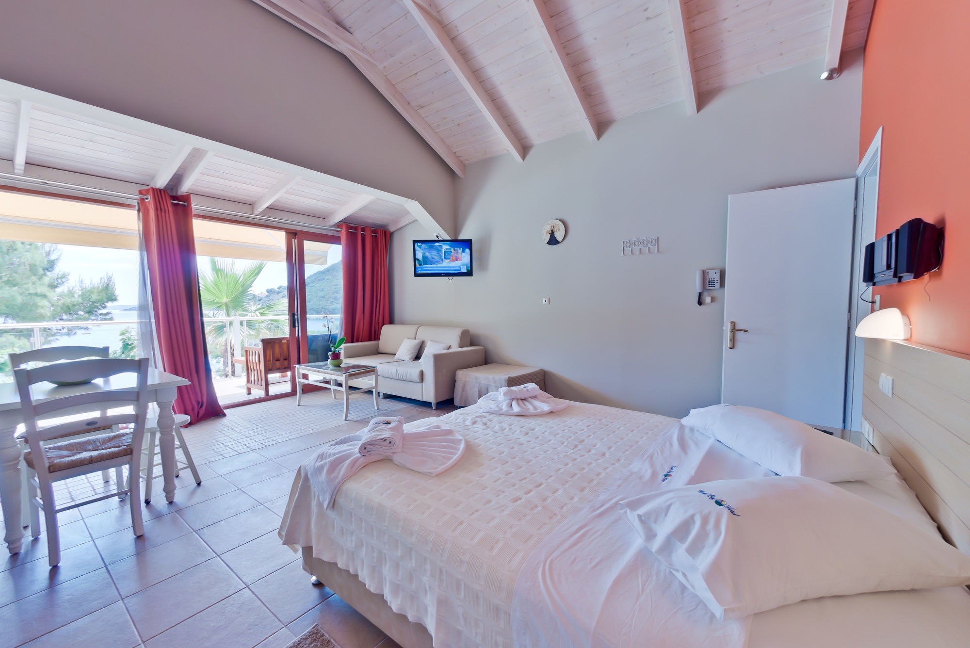 Rouda Bay Beach Hotel Mikros Gialos Luaran gambar