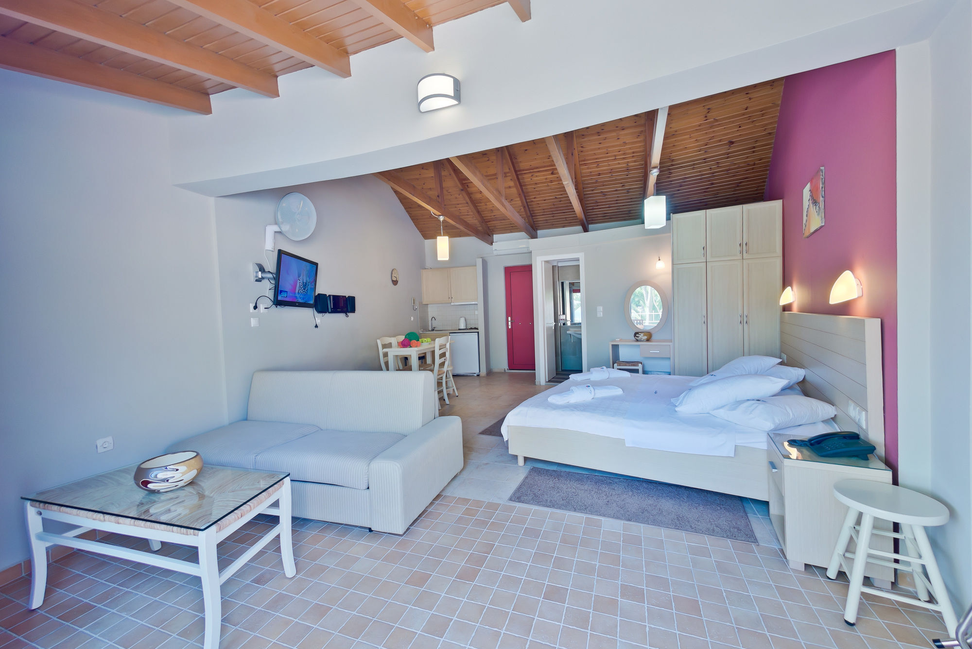 Rouda Bay Beach Hotel Mikros Gialos Luaran gambar