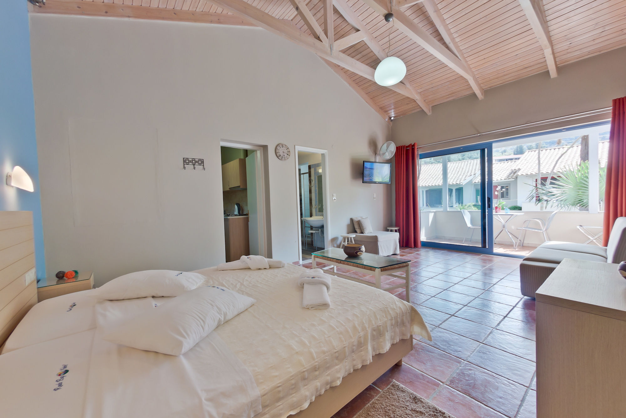 Rouda Bay Beach Hotel Mikros Gialos Luaran gambar