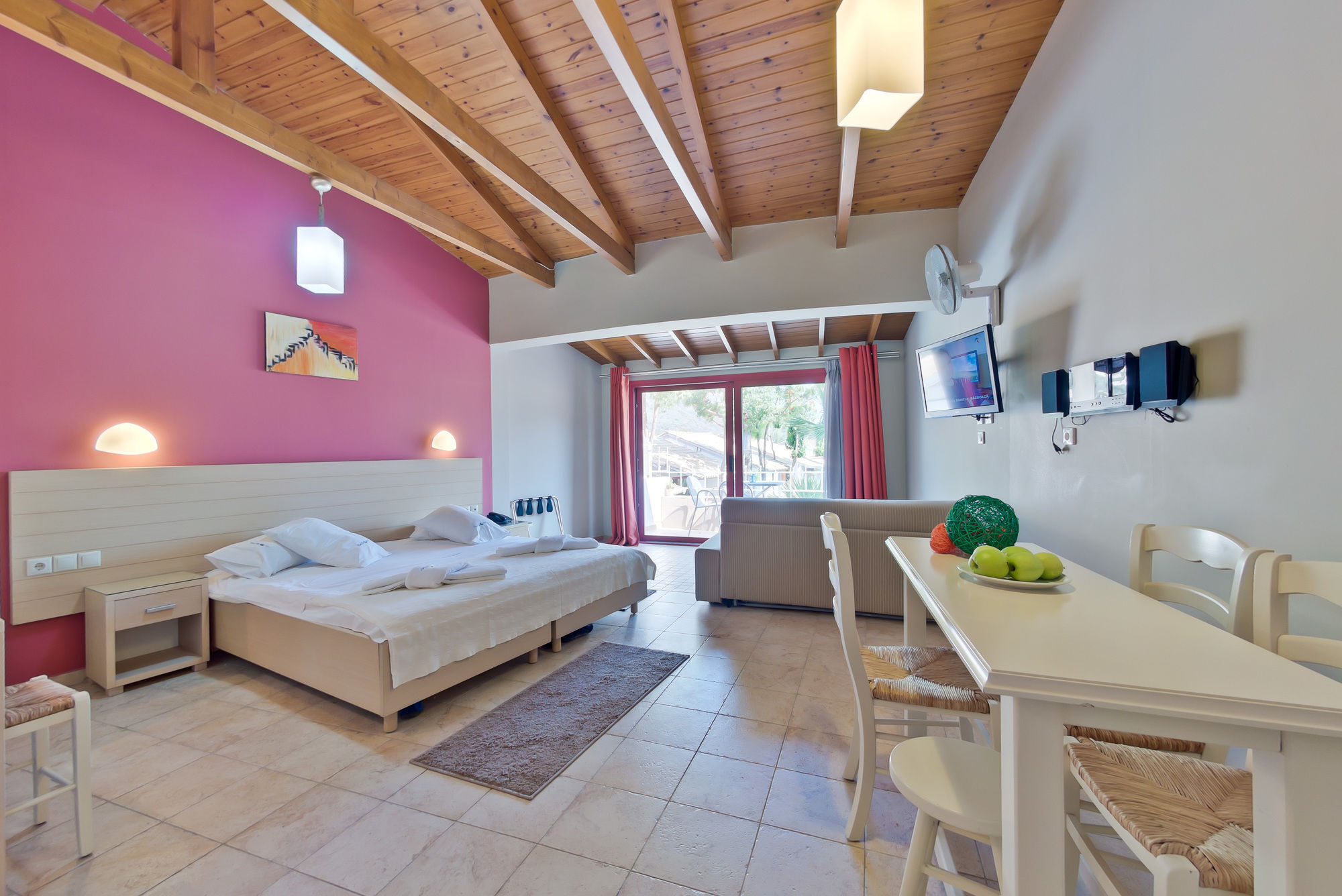 Rouda Bay Beach Hotel Mikros Gialos Luaran gambar